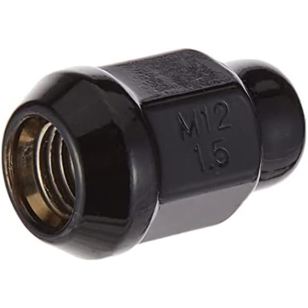 White Knight 1707S-20AM Chrome M12x1,50 Bulge Acorn Lug Nut, 20 Count (Pack of 1) Black Chrome 20 Pack Lug Nut