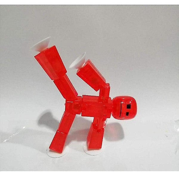 10 st Random Color Stikbot Screen Animation Leksaker Shed Dolls With Sucker Toys null none