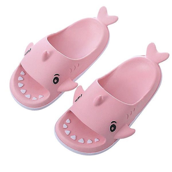 Lätta barnsandaler för strand och vardag, utan häl, bekväma tecknade skor för pojkar Pink EU 30-31