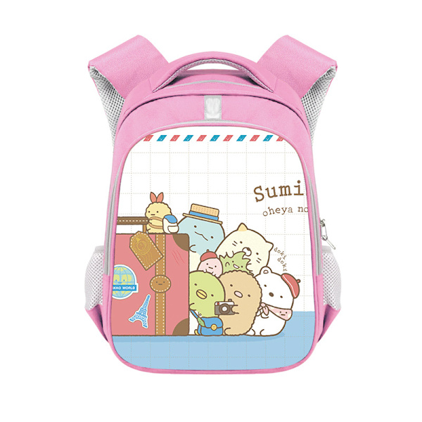 Gränsöverskridande Ny Sumikkogurashi Corner Biologi Primary School Flickor Skolväska Polyester Viktminskning Ryggsäck för distribution Style-08