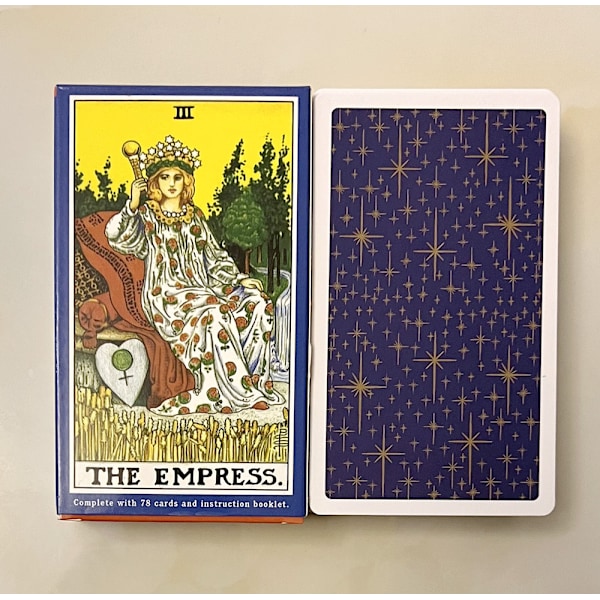 Classic Vit Oracle Tarot Card Spådomskort