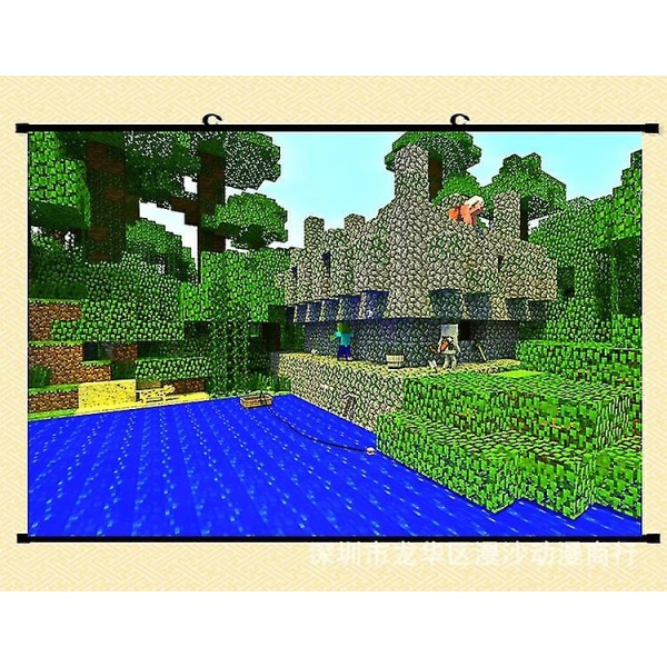 minecraft spel perifer affisch dekoration dekorativ gobeläng 60X90CM 24*36inches