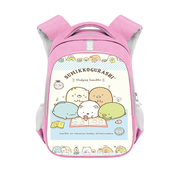 Gränsöverskridande Ny Sumikkogurashi Corner Biologi Primary School Flickor Skolväska Polyester Viktminskning Ryggsäck för distribution Style-12