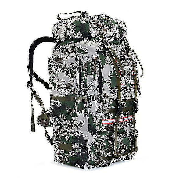 130l extra stor kapacitet utomhus vattentät resecampingryggsäck Klätterväska Vandring Bagageryggsäck CP Camo