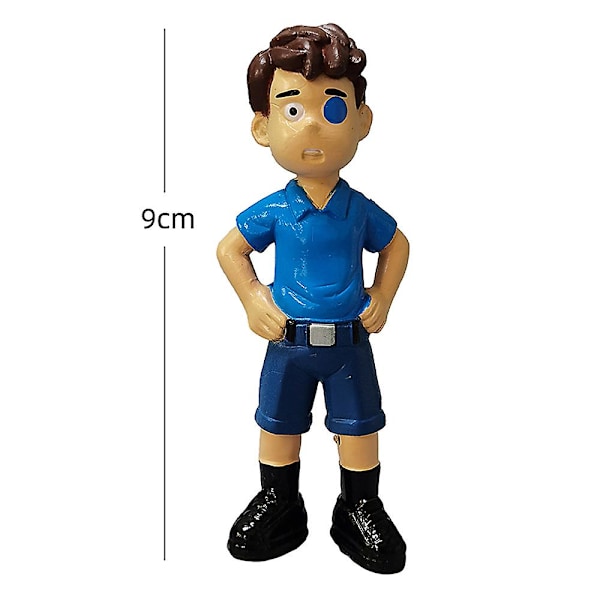 6st/ set Elemental Figur Set Leksaker Samling Leksaker Barn Vuxna Presenter Födelsedagsfest Tårta Toppers Heminredning Inredningspaket null none