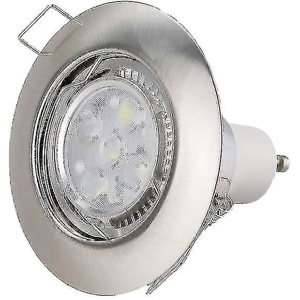20 stycken lampfästringar för 50 mm Mr16 Gu10 spotlight, ringklämmor för led halogenlampa null none