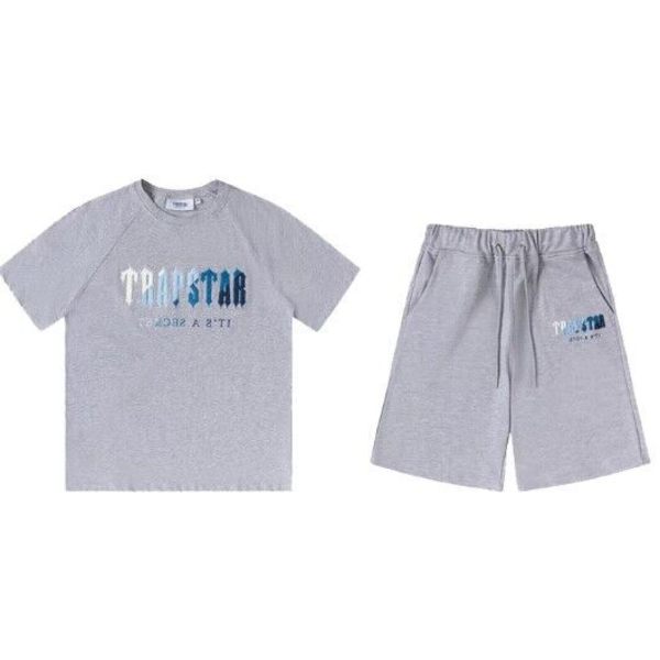 Mäns mode T-shirt lös mångsidig sport set 16 XXXL