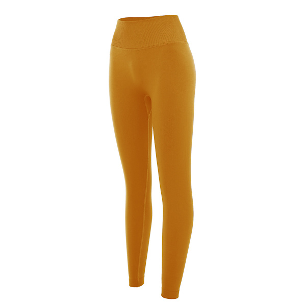 Yoga Tights Hip Lift Hög midja Yoga F3 turmeric XL
