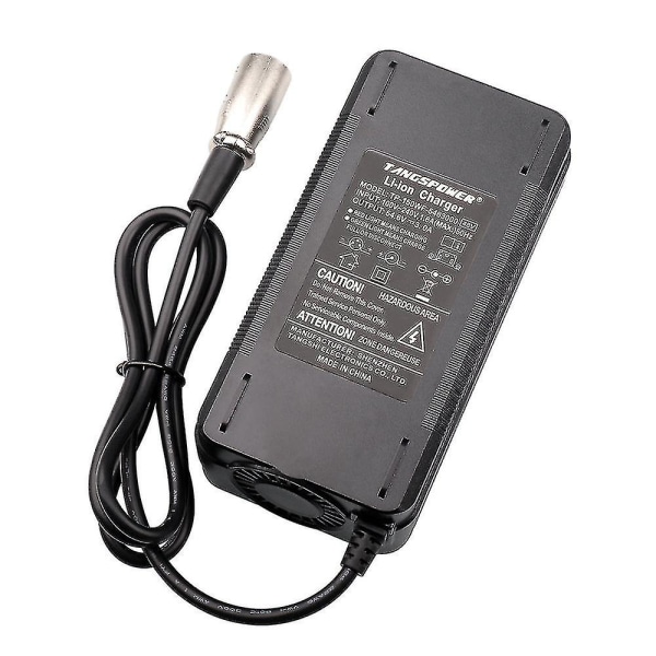 54,6v 3a litiumbatteriladdare Elcykelladdare Kompatibel 13s 48v Li-ion batteriladdare-b 3p plug Uk