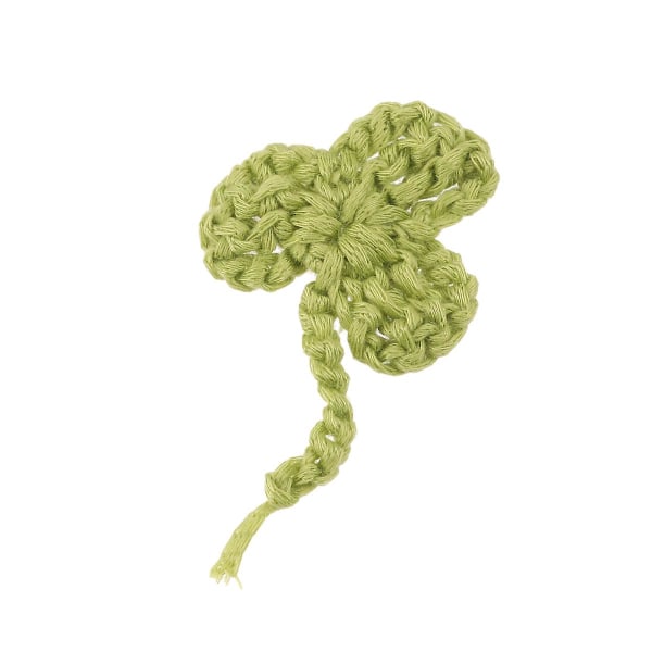 10 st St. Patricks broderilappar St Patricks Day gynnar sömnadslappar Green 8X4cm