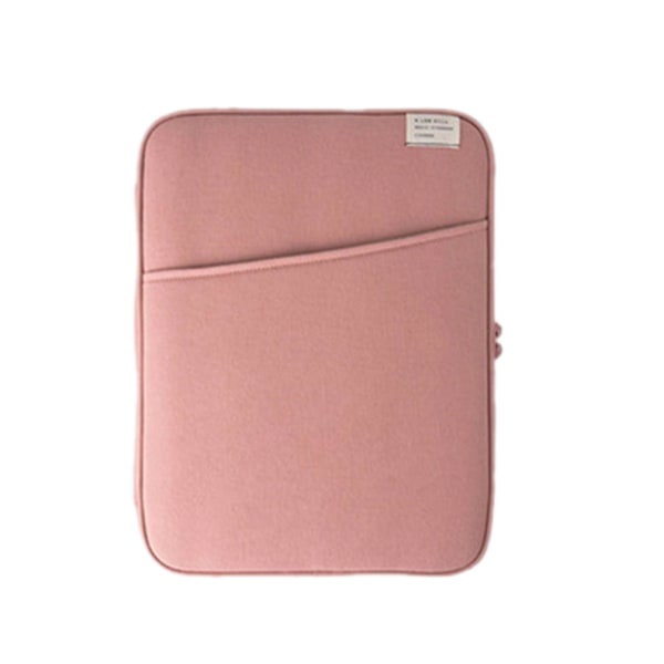 Tablettväska Bärväska Case ärm Skyddande foderväska Fodral för Macbook Ipad Notebook Pink 11 Inches