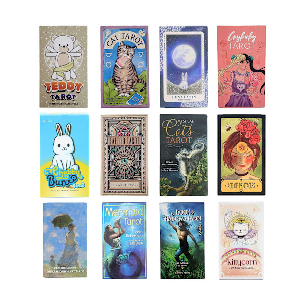 Impressionistisk Monet Oracle Tarot Card Oracle Cards Spådomskort
