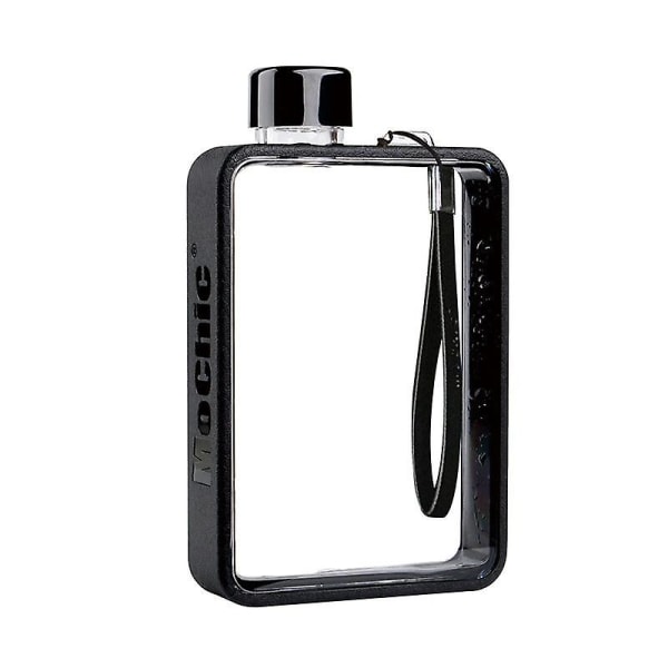 A5 platt vattenflaskkopp Grillar Portable Korean Creative A5 platt papperskopp 380 ml flaskor null none