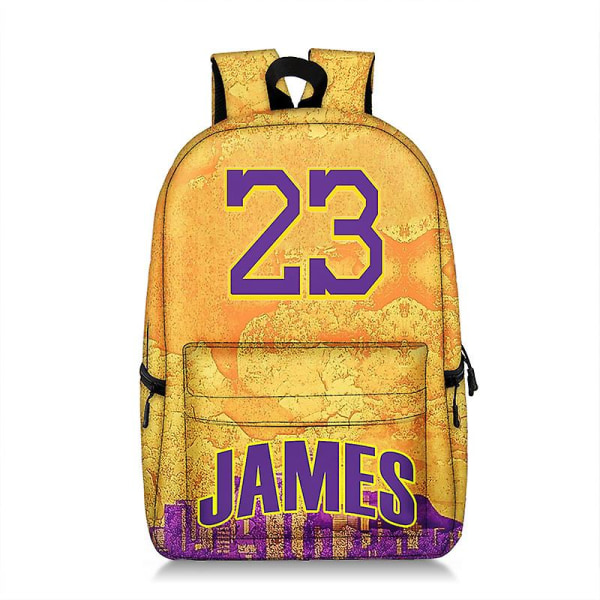 NBA skolväska print Lebron James ryggsäck med stor kapacitet