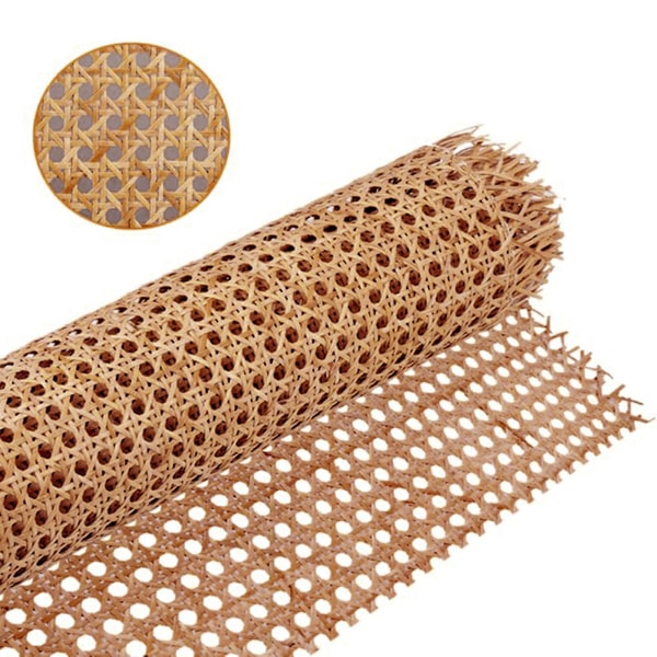 Naievear 1 Roll Imitation Rotting-net Burr Free Strong Diy Caning Möbler Dekor Projects Mesh Cane Net For Daily Life 50cm