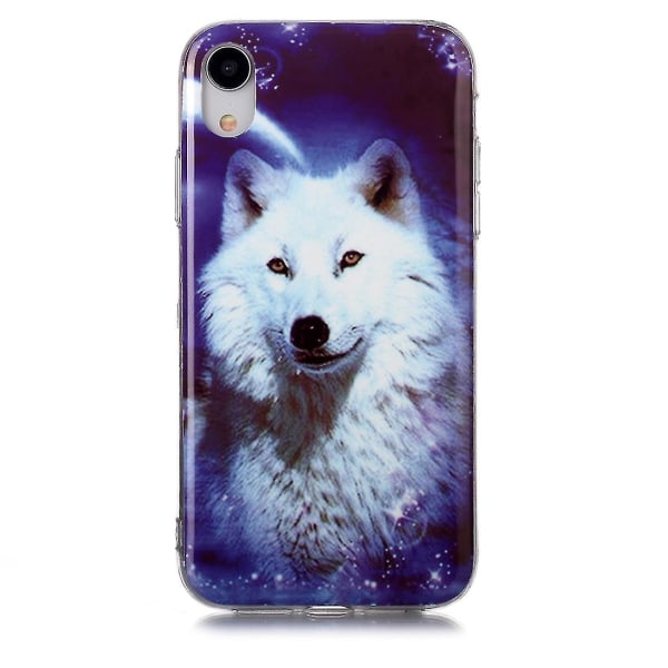 Till Iphone Xr Luminous Tpu- case Starry Sky Wolf none