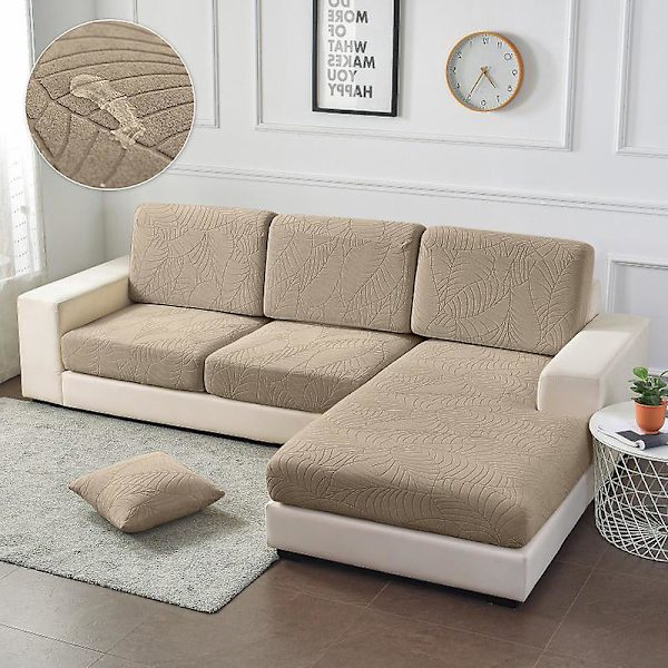 Vattentät cover för vardagsrum Stretch jacquard sofföverdrag Billig sofföverdrag Delikat sofföverdrag för hem Hotell C 2RD(95-135cm) 01