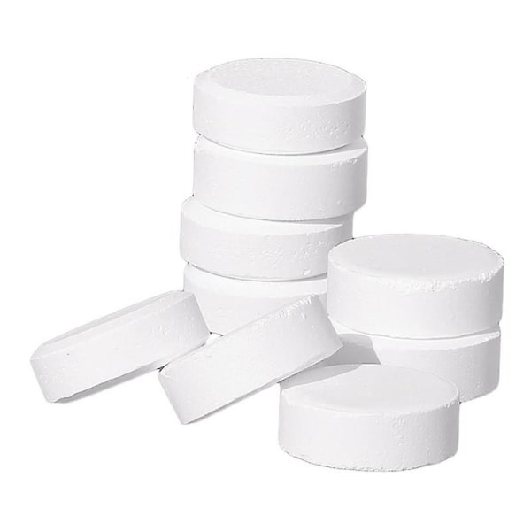 50 st/kartong klordioxidtabletter Burdesinfektionsmedel Ph Adjuster Swimming Pool Clarifier null none
