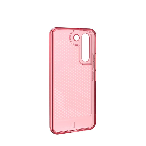 [U] av UAG Designad för Samsung Galaxy S22 Ultra Case Clear Ice Lucent Slim Fit Lätt Snygg Transparent Slagtålig skyddande clay galaxys22[6.1-inch]