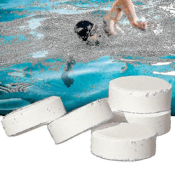 50-200 st klortabletter Multifunktions omedelbar desinfektion för poolbadkar Spa [gratis frakt] Gratis frakt 100pcs