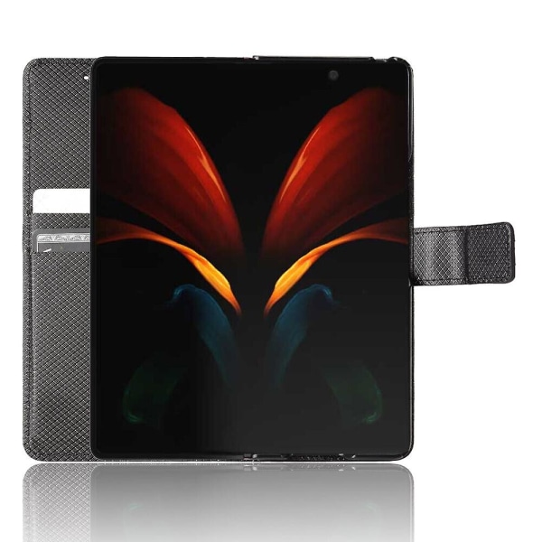 Kompatibel med Samsung Galaxy Z Fold 2 Case , Kickstand Korthållare Cover Magnetisk case För Samsung Galaxy Z Fold 2 A3