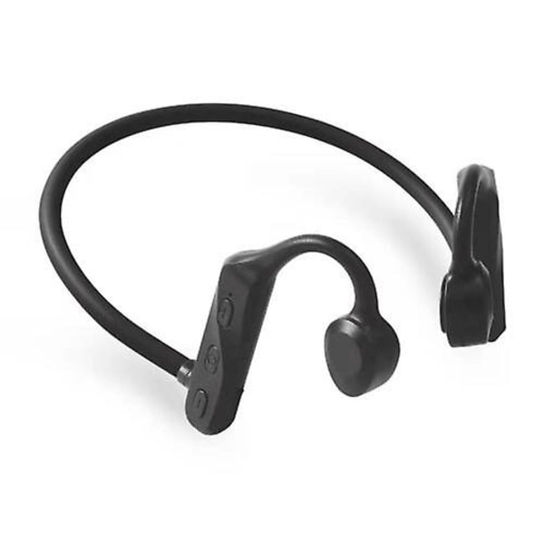 Benledningshörlurar Simning Bluetooth Open Ear Trådlöst sportheadset Ipx5 Vattentät Mp3-spelare Black