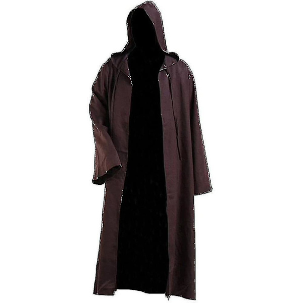 Star Wars Jedi Darth Vader Kappa Cape Cosplay Kostym Fancy Carnival Party Brown S