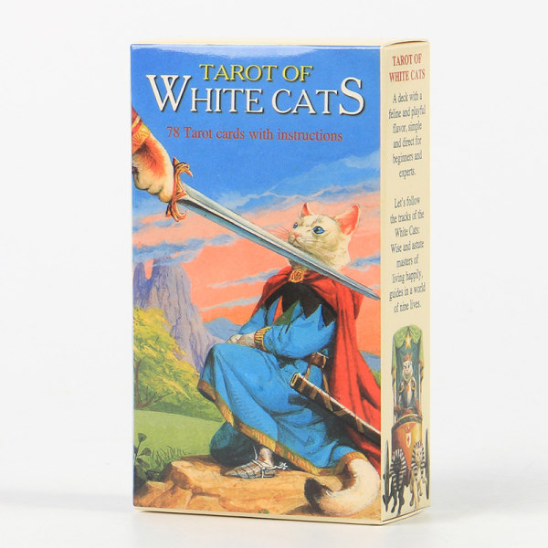 Oracle Tarot Kort Vit Katt