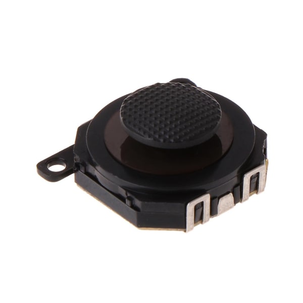 2-axlig analog tumjoystick-ersättningsdelar för Psp 1000 Black none
