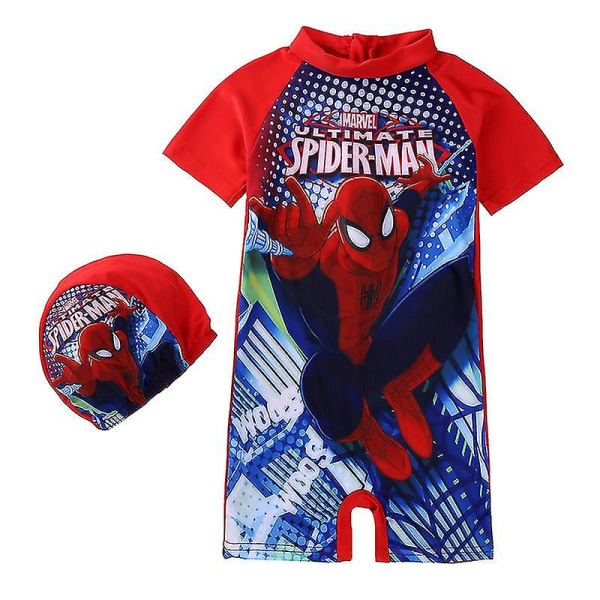 Barn Pojkar Flickor Paw Baddräkt One Piece Sunsafe Swimwear Simdräkt Color3 XL