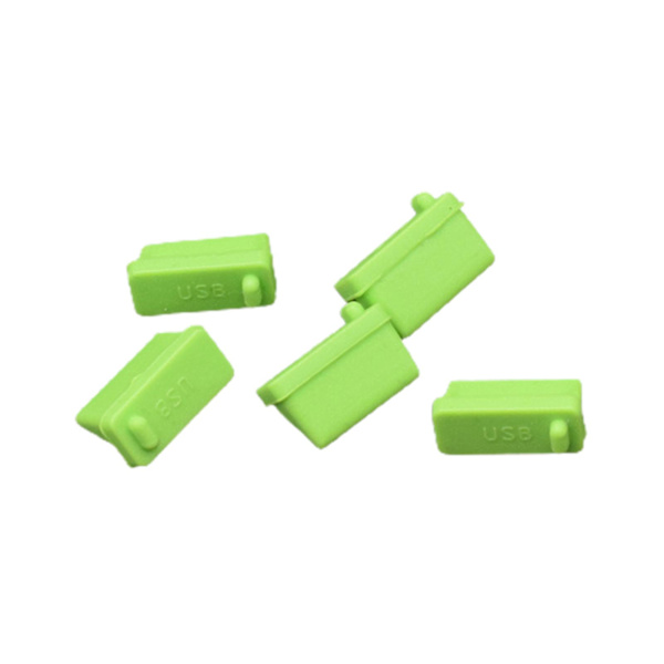 5st Dammtät Standard USB 2.0/3.0 Dust Plug Port Cover för PC Notebook White none