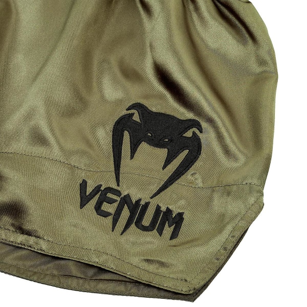 Venum Classic Muay Thai Shorts - Khaki/Svart Khaki/Black S