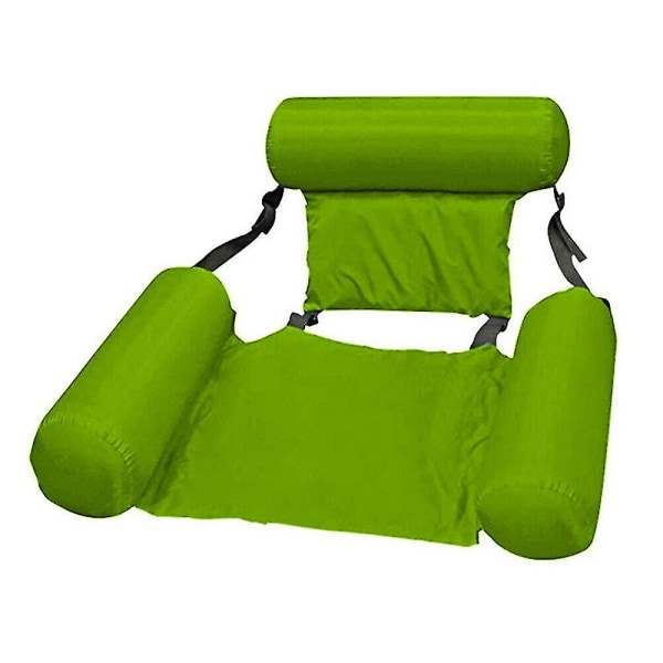 Evago Blå Flytande Stol Pool Säte Uppblåsbar Lazy Vatten Säng Lounge Stol Leksak green