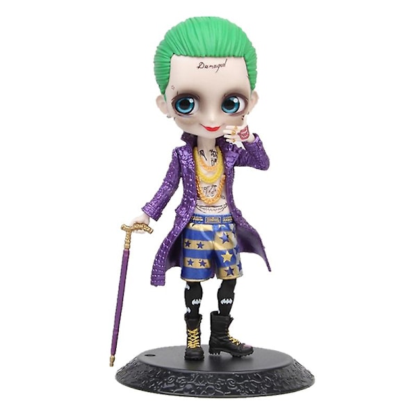 Marvel Hero Karaktär Harley Quinn Joker Superhjälte Spiderman Iron Man Pvc Actionfigur Anime Samlardocka Barnleksak C A