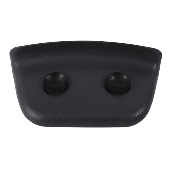 4x Spa Badkudde, PU Badkudde Med Halksäkra Sugkoppar, Ergonomisk Hem Spa Huvudstöd För Avko Black none