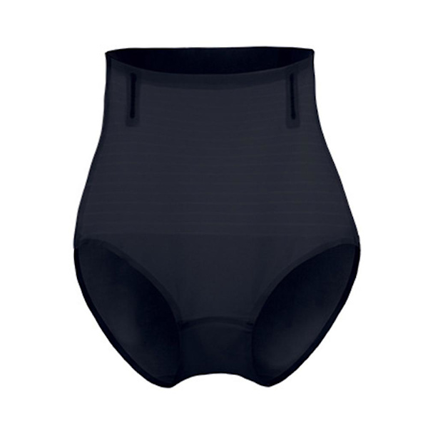 Slimming Trosor Platt mage Mantel Postpartum Magen Kroppsformare Butt Lifter Shapewea Seamless underkläder Trimmer Waist trainer Z M(40-54kg) black