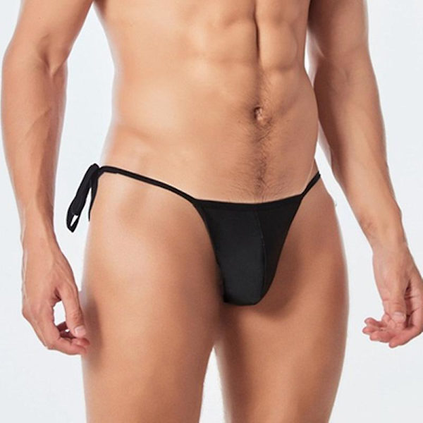 Herr Badbyxor Shorts | Herr Bikini Badbyxor L102 Vit M