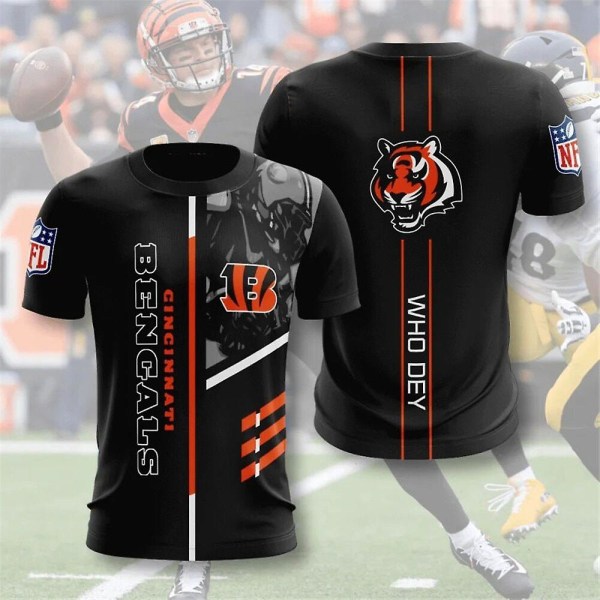 NFL Super Bowl kortärmad T-shirt Sport - cincinnati Bengals 3XL