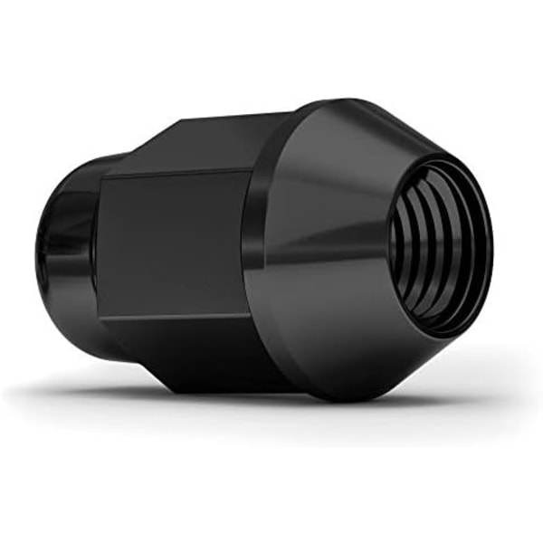 White Knight 1707S-20AM Chrome M12x1,50 Bulge Acorn Lug Nut, 20 Count (Pack of 1) Black 4 Pack Lug Nut