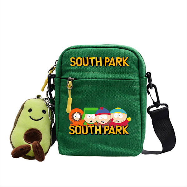 South Park diagonal ryggsäck animation F4 green F4