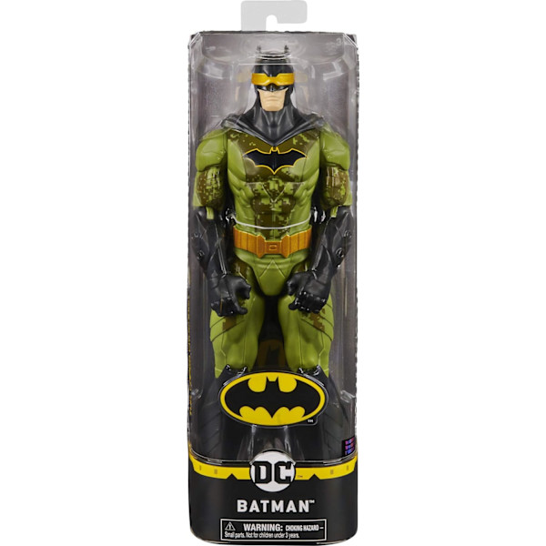 DC Comics Batman 12-tums Nightwing Actionfigur, Leksaker för pojkar från 3 år Batman Camo