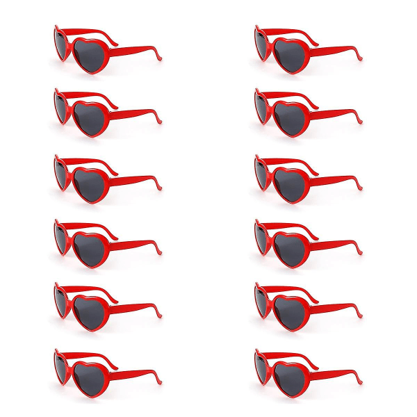 Kvinnors röda och söta solglasögon för Bachelorette Party Bulk Confession