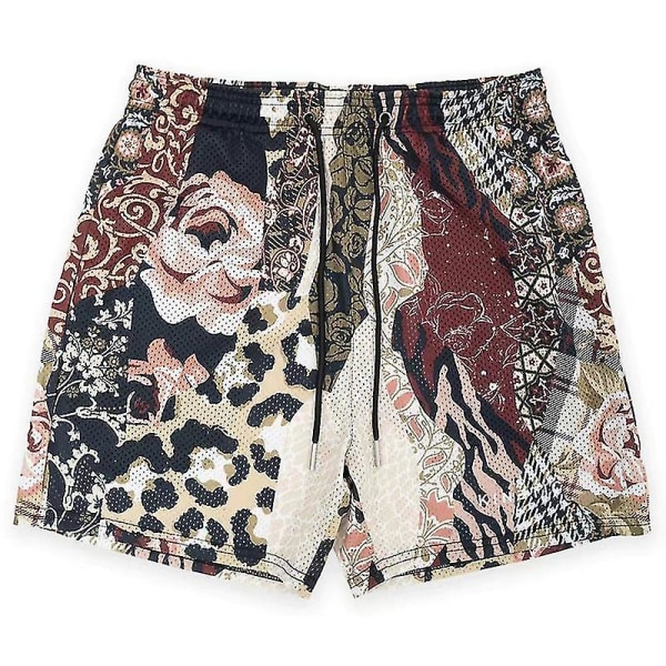 Nya Summe Basic Shorts för män Högkvalitativ modetrend Casual Shorts Basketträning Snabbtorkande Mesh Shorts för män som andas 14 XL
