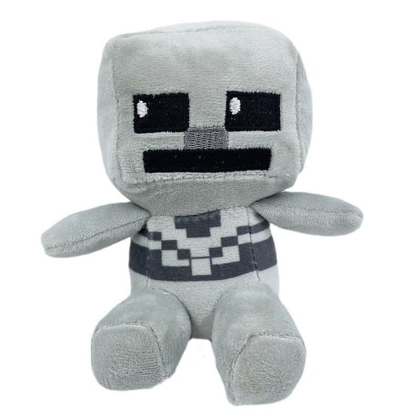 Minecraft Plyschleksaksdocka Sittande Skeleton Man 13cm