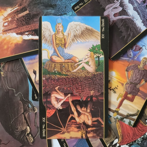 antitetisk Oracle Tarot Card