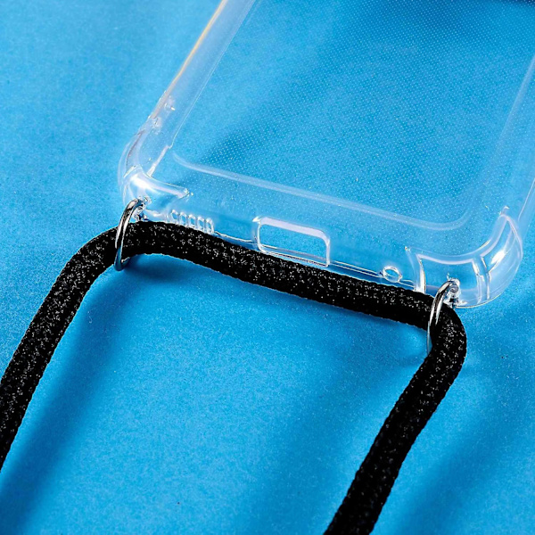 Förstärkt case för Samsung Galaxy Xcover 5, Anti-drop Transparent cover med snodd null none