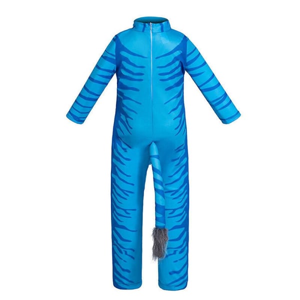 3-14 år Barn Tonåringar Pojkar Flickor Neytiri Te Ckaha Mo'atite Avatar Cosplay Kostym Jumpsuit Halloween Julklappar 3-4 Years