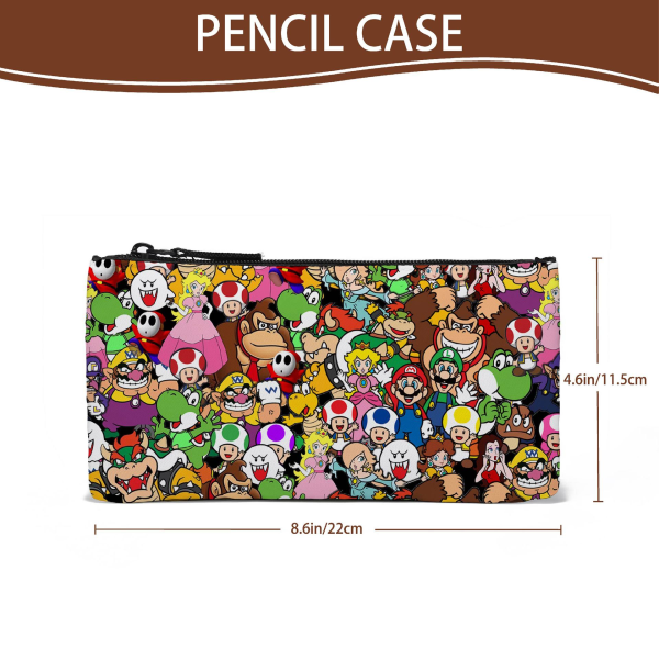 Mario Ryggsäck Student älskvärd ryggsäck Mario 1 knapsack