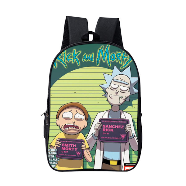 Rick and Morty Ryggsäck Rick and Morty Ryggsäck 16" Style 21