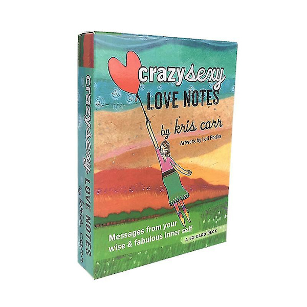 Crazy Sexy Love Notes Oracle Tarot Cards Bordsspel Engelsk version Pdf Friends Gathings Brädspel Spelkort62st Ts29 null none